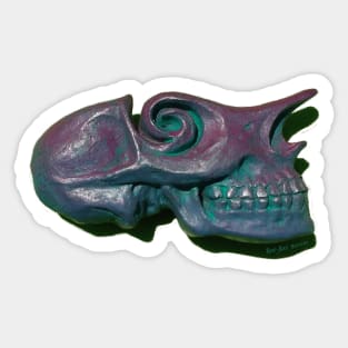 Extension Skull Sticker